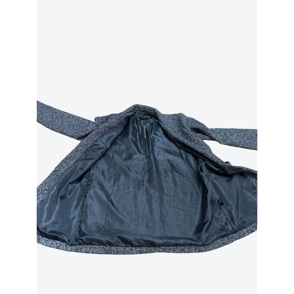 Ambiance Outerwear Black White Tweed Style Blazer Size Small - Picture 9 of 10